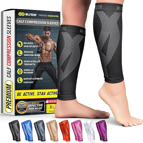 BLITZU Calf Compression Sleeve