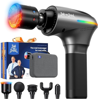 BOB AND BRAD A2 Pro massage gun with heat and cold therapy attachments