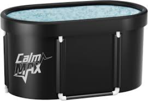 CalmMax Oval Ice Bath Tub Review: XL 5-Layer Insulated Cold Plunge