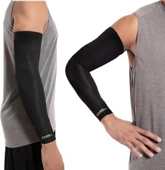 Copper Compression full arm sleeve for elbow and bicep recovery