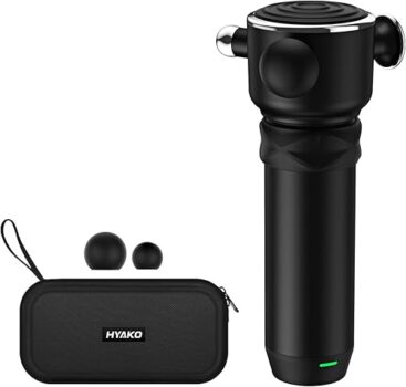HYAKO R1 deep tissue massage gun for muscle recovery
