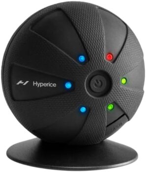 Hyperice Hypersphere Go vibrating massage ball for targeted muscle recovery