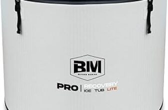 Inflatable ice bath tub portable cold plunge for athletes