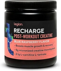Legion Recharge Post Workout Supplement Review: Science-Backed Muscle Recovery