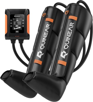 QUINEAR professional cordless air compression leg recovery boots