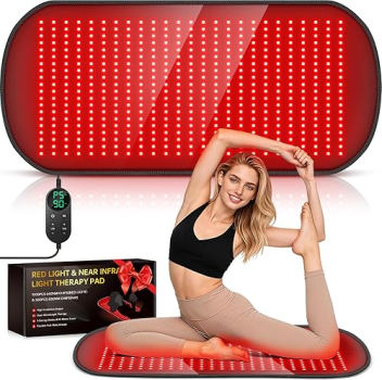 Large red light therapy mat for body 504 LEDs
