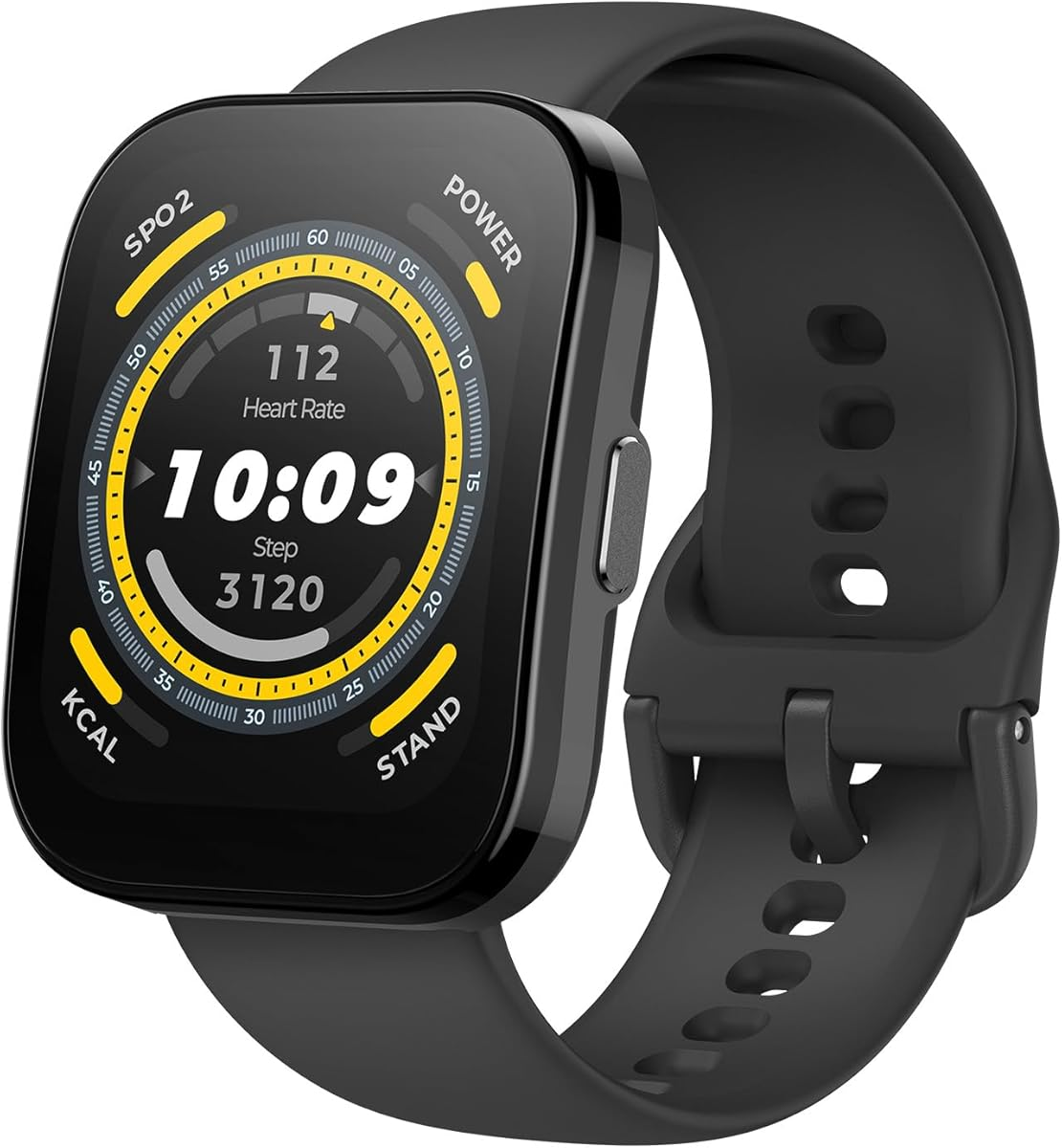 Amazfit Bip 5 smartwatch fitness tracker on wrist