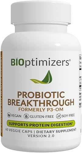 BIOptimizers P3-OM probiotic supplement bottle