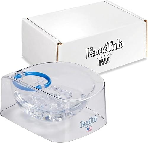 Portable ice bath cold plunge tub in blue