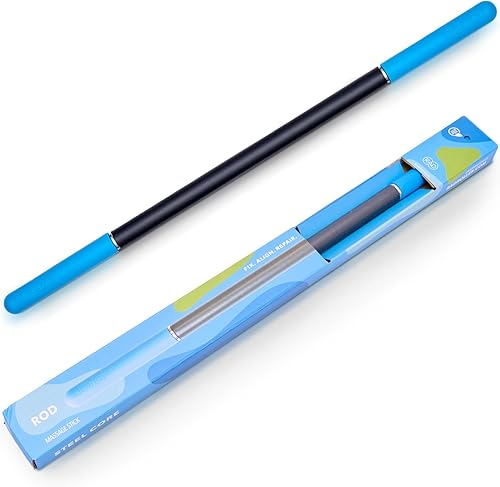 RAD Rod deep tissue massage roller stick in black