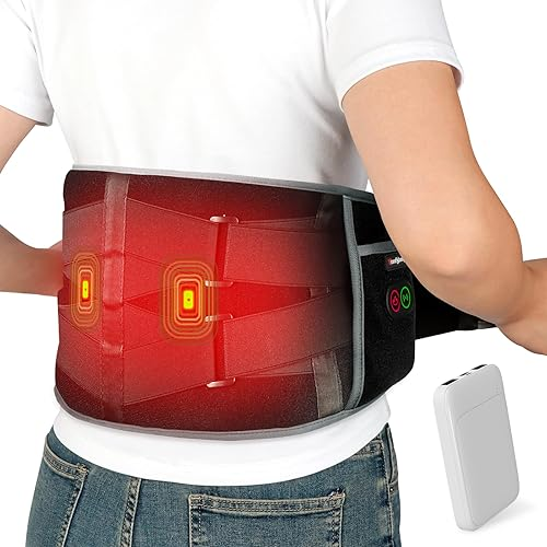 Comfytemp cordless heating pad wrap for lower back