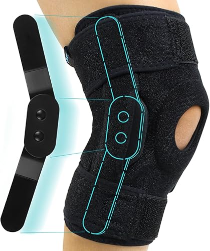 Vive hinged knee brace for ACL MCL meniscus support