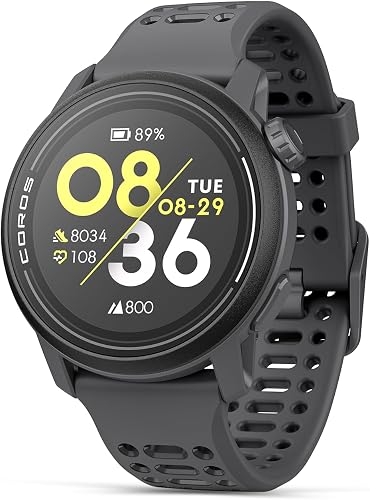 COROS PACE 3 GPS sport watch in black