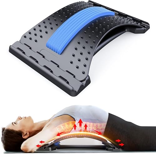 Adjustable arch back stretcher in blue