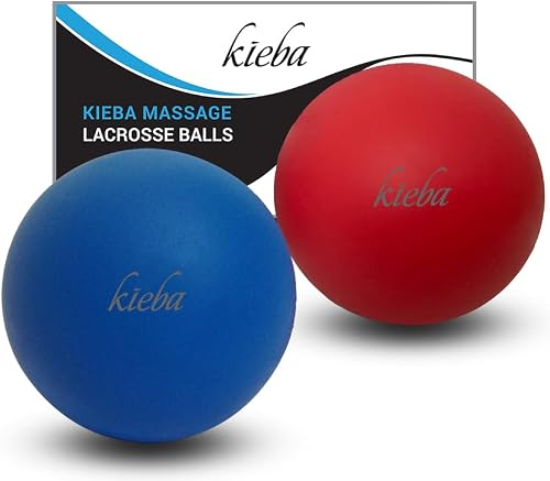 Pair of massage lacrosse balls for trigger point work