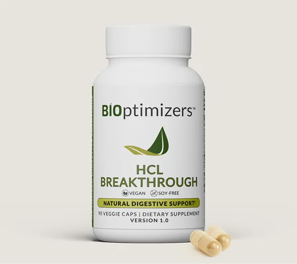 BIOptimizers HCL Breakthrough betaine HCl bottle