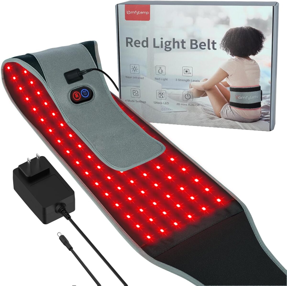 Comfytemp red light belt with 126 LEDs
