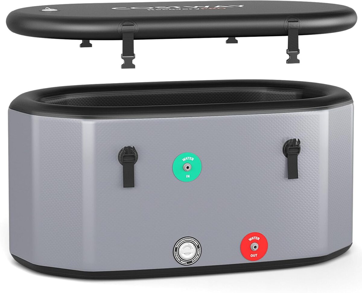 COSTWAY XL 129 gallon oval ice bath tub
