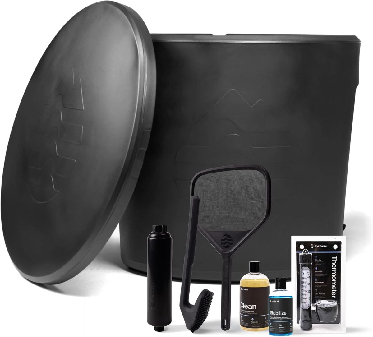 Ice Barrel 300 upright cold plunge tub
