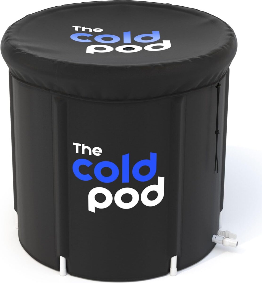 The Cold Pod 88 gallon ice bath tub with cover