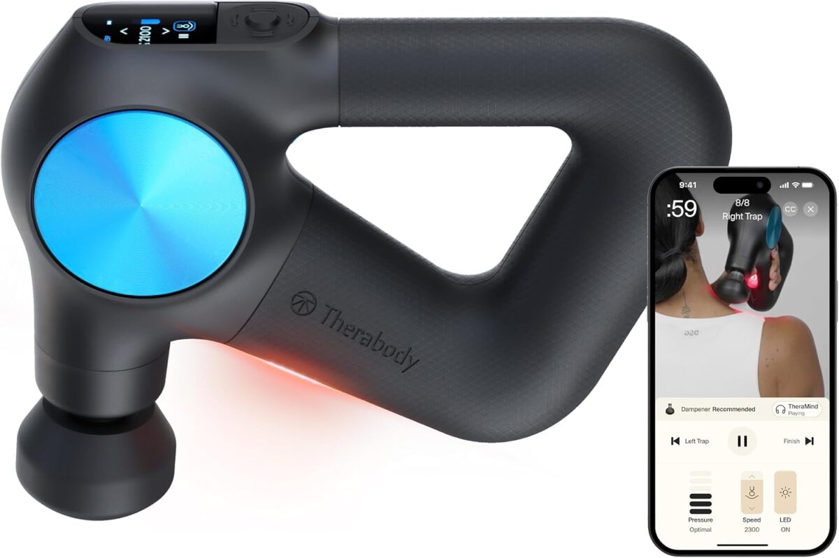 Theragun PRO Plus massage gun in black